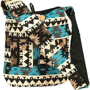 Tribe Azure Large Shoulder Bag - NWOT - Crossbody Beach/Travel